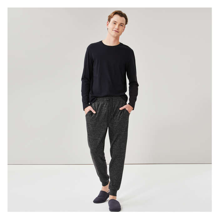 Men's Sleep Jogger - Dark Charcoal Mix
